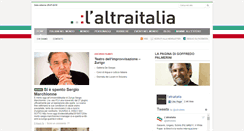Desktop Screenshot of laltraitalia.eu
