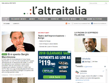 Tablet Screenshot of laltraitalia.eu